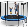 Profitent Trampolína 312 cm + vonkajšia ochranná sieť + rebrík, MODRÁ Profitent Trampolína 312 cm + vonkajšia ochranná sieť + rebrík, MODRÁ