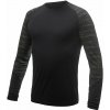Pánske tričko dl.rukáv SENSOR MERINO IMPRESS čierna/batik M Pánske tričko dl.rukáv SENSOR MERINO IMPRESS čierna/batik M
