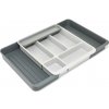 Organizér na príbory DRAWERSTORE 8500016 40 x 34 cm, rozťahovateľný, šedá, plast, Joseph Joseph Organizér na príbory DRAWERSTORE 8500016 40 x 34 cm, rozťahovateľný, šedá, plast, Joseph Joseph