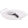 Kameň MagicHome, na pečenie, pizza, s krájačom, podnos s rúčkami, 33 cm Kameň MagicHome, na pečenie, pizza, s krájačom, podnos s rúčkami, 33 cm