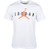 Nike JORDAN AIR WORDMARK biela,oranžová,čierna Pánske tričko L Nike JORDAN AIR WORDMARK biela,oranžová,čierna Pánske tričko L