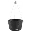 Lechuza Nido cottage závesný kvetináč 28x23cm antracit Lechuza Nido cottage závesný kvetináč 28x23cm antracit