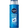 NIVEA Men Strong Power, šampón na vlasy 400 ml, Strong Power NIVEA Men Strong Power, šampón na vlasy 400 ml, Strong Power