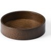 LIND DNA Odkladacia miska WOOD BOX 11 cm tmavo hnedá drevo