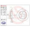 BREMBO Brzdový kotúč 08.A970.11 BREMBO Brzdový kotúč 08.A970.11