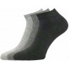 EKOS nízke jednofarebné bambusové ponožky Boma mix šedá 39-42 3 páry EKOS nízke jednofarebné bambusové ponožky Boma mix šedá 39-42 3 páry