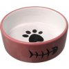 Magic Cat Keramická miska ružová/biela 350 ml Magic Cat Keramická miska ružová/biela 350 ml