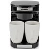 NEDIS Butler kávovar/ na dva šálky/ kapacita 0,25 l/ automatické vypnutí/ černý 16100129 NEDIS Butler kávovar/ na dva šálky/ kapacita 0,25 l/ automatické vypnutí/ černý 16100129
