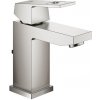 Grohe Eurocube Umývadlová batéria s výtokom, Supersteel 23127DC0 Grohe Eurocube Umývadlová batéria s výtokom, Supersteel 23127DC0