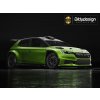 Bittydesign Karoserie čirá ŠKODA Fabia RS Rally2 1/10 rally 190mm, tvrdá 1,2 mm Bittydesign Karoserie čirá ŠKODA Fabia RS Rally2 1/10 rally 190mm, tvrdá 1,2 mm