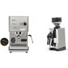 Profitec GO, brushed stainless steel + Eureka Mignon Zero 65 All Purpose, CR white Profitec GO, brushed stainless steel + Eureka Mignon Zero 65 All Purpose, CR white