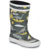 Aigle Čižmy do dažďa LOLLY POP PLAY2 Kaki Aigle Čižmy do dažďa LOLLY POP PLAY2 Kaki