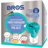 Bros Elektrický odparovač proti komárom + tekutá náplň pre deti 40 ml Bros Elektrický odparovač proti komárom + tekutá náplň pre deti 40 ml
