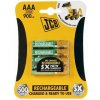 JCB RTU NiMH AAA/R03, 900mAh, prednabitá, blister 4 ks JCB-HR31000RC JCB RTU NiMH AAA/R03, 900mAh, prednabitá, blister 4 ks JCB-HR31000RC