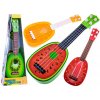 Detská gitara Ukulele OVOCIE, červená Detská gitara Ukulele OVOCIE, červená