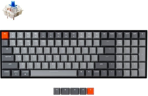 Keychron K4 Gateron Hot-Swappable Blue Switch K4-H2