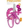 Fiskars Dětské nůžky se třpytkami - růžové 13 cm Fiskars Dětské nůžky se třpytkami - růžové 13 cm