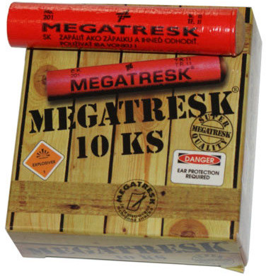 Megatresk škrtacie 10 ks