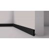 Lišta na podlahu FT2 58 x 13 mm black Lišta na podlahu FT2 58 x 13 mm black