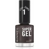 Rimmel Super Gel gélový lak na nechty bez použitia UV/LED lampy odtieň 103 Brownie 12 ml Rimmel Super Gel gélový lak na nechty bez použitia UV/LED lampy odtieň 103 Brownie 12 ml
