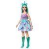 Mattel Barbie Pohádková víla jednorožec fialová HRR12