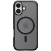 Spigen Ultra Hybrid matný transparentný kryt s MagSafe pre iPhone 17 - čierny ACS10383