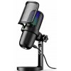 NEDIS herní mikrofon GSMIC210BK/ stolní/ vypínač/ RGB/ POP filtr/ USB-A/ černý GSMIC210BK NEDIS herní mikrofon GSMIC210BK/ stolní/ vypínač/ RGB/ POP filtr/ USB-A/ černý GSMIC210BK
