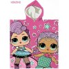 United Essentials · Detské / dievčenské pončo - osuška s kapucňou L.O.L. Surprise - 100% bavlna - 50 x 115 cm United Essentials · Detské / dievčenské pončo - osuška s kapucňou L.O.L. Surprise - 100% bavlna - 50 x 115 cm