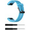 VSETKONAMOBIL 37175 SILICONE Remienok Garmin Fenix 5S / 5S Plus / 6S svetlomodrý VSETKONAMOBIL 37175 SILICONE Remienok Garmin Fenix 5S / 5S Plus / 6S svetlomodrý