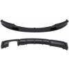 KITT Front Bumper Spoiler Rear Bumper Spoiler Diffuser Shiny Black suitable for BMW 3 Series F30 F31 (2011-up) M-Performance Design