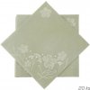 Orion Ubrousek papírový Greenish 20ks Green 33x33cm