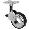 Walteco Dizajnové nábytkové koliesko, priemer 60mm, otočné s platničkou, brzda, nosnosť 60 kg , 2853 Walteco Dizajnové nábytkové koliesko, priemer 60mm, otočné s platničkou, brzda, nosnosť 60 kg , 2853