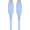 PremiumCord ku31sa15b s konektory USB-C 60W 480Mbps 1,5m modrý