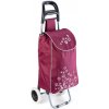 Taška na kolieskach KVET bordová Taška na kolieskach KVET bordová