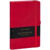 NOTIQUE Notes bodkovaný Červený 13 x 21 cm NOTIQUE Notes bodkovaný Červený 13 x 21 cm