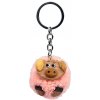 2Kids Toys Drevená kľúčenka pompon Prasa 2Kids Toys Drevená kľúčenka pompon Prasa