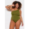 Trendyol dámske plavky kaki Trendyol dámske plavky kaki