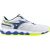 Pánska tenisová obuv Mizuno Wave Enforce Tour 2 AC White/Dazzling Blue/Lightning EUR 44,5 Pánska tenisová obuv Mizuno Wave Enforce Tour 2 AC White/Dazzling Blue/Lightning EUR 44,5