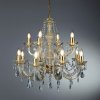 Searchlight - 699-12 Marie Therese - krištáľový luster 12-ramenný - mosadz Searchlight - 699-12 Marie Therese - krištáľový luster 12-ramenný - mosadz