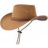 Kovbojský klobúk hnedý nízky Kovbojský klobúk hnedý nízky
