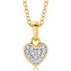 SOFIA zlatý prívesok srdce SJ225297.400 SOFIA zlatý prívesok srdce SJ225297.400