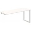 Hobis Pracovný stôl UNI O, k pozdĺ. reťazeniu, 160x75,5x60 cm, biela/biela Hobis Pracovný stôl UNI O, k pozdĺ. reťazeniu, 160x75,5x60 cm, biela/biela