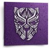 Sablio Obraz BLACK PANTHER wakanda forever Biely - 50x50 cm Sablio Obraz BLACK PANTHER wakanda forever Biely - 50x50 cm