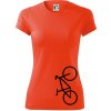 Bicykel na výšku - Dámske Fantasy športové (dresovina) - XS ( Neónová oranžová ) Bicykel na výšku - Dámske Fantasy športové (dresovina) - XS ( Neónová oranžová )