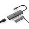 Acer 5IN1 Type- C dongle,HDMI,USB3.0,USB-C,100W PD,Dark Silver Acer 5IN1 Type- C dongle,HDMI,USB3.0,USB-C,100W PD,Dark Silver