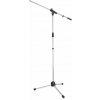 Bespeco Mikrofónový stojan 3 chrome Bespeco Mikrofónový stojan 3 chrome