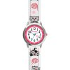 CLOCKODILE CWG5140 - Biele dievčenské detské hodinky MAČKY CLOCKODILE CWG5140 - Biele dievčenské detské hodinky MAČKY