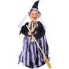 Ježibaba s metlou 50cm (Výzdoba na halloween QWZ01) Ježibaba s metlou 50cm (Výzdoba na halloween QWZ01)