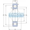 SKF QJ 309 MA/C2L štvorbodové ložisko SKF QJ 309 MA/C2L štvorbodové ložisko