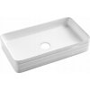 Invena Akte, umývadlo na dosku 66x38x12 cm, biela, INV-CE-54-P01-C Invena Akte, umývadlo na dosku 66x38x12 cm, biela, INV-CE-54-P01-C